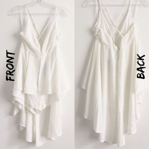 Low Cut Back Crisscross Romper